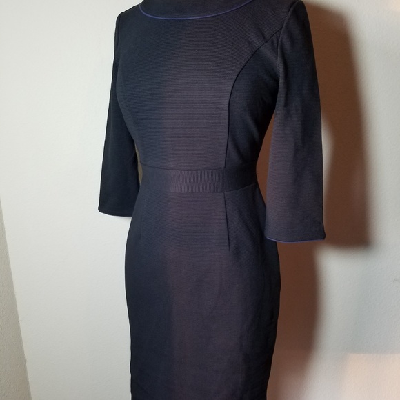 Boden Navy Blue Dress - Picture 5 of 8